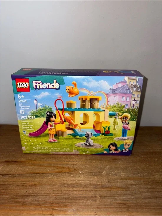 NIB LEGO Friends Yellow Cat Playground Adventure Building Set