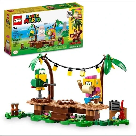 LEGO Super Mario:‎ Dixie Kong's Jungle Jam Expansion Set - NEW