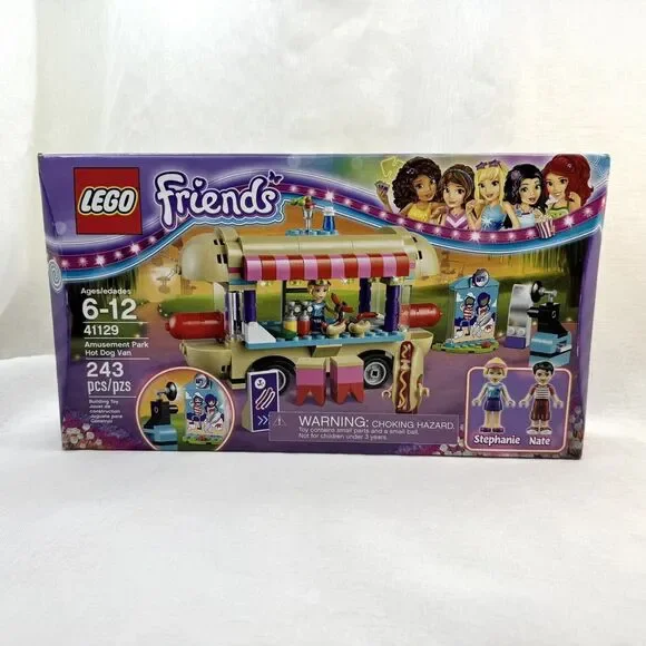 LEGO Friends Amusement Park Hot Dog Van (41129) Sealed‎ New In Box