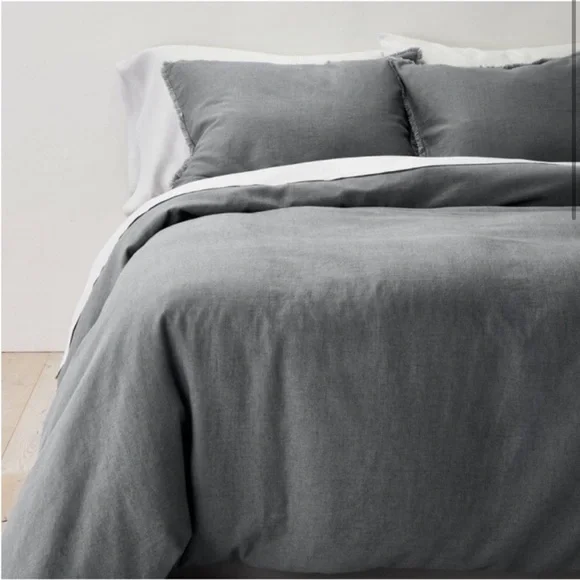 Casaluna Linen Blend Duvet Cover Set