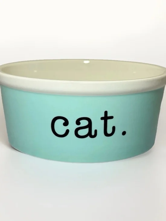 Tiffany & Co. Classic Tiffany Blue Cat Feeding Bowl