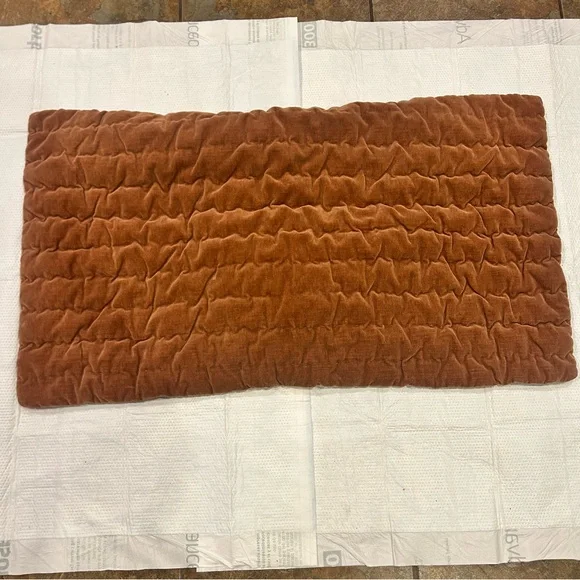 West Elm Pillow Sham Set 2 Quilted Romantic Boho Soft 29x36”