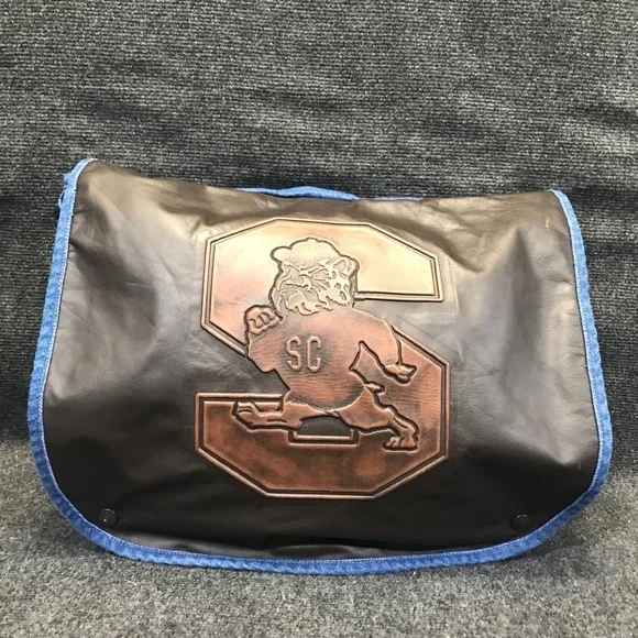 TYCA SC State South Carolina State University Bulldogs Blue Denim Messenger‎ Bag