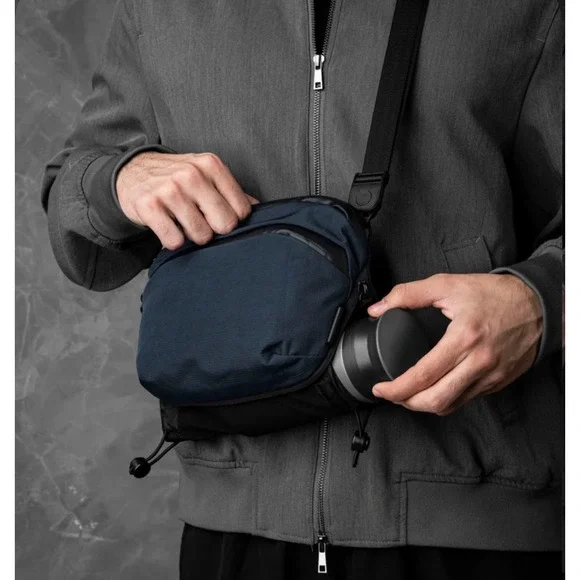 Alpaka Flight Sling Pro 2.5L Moonlight Blue Axoflux 400D Ripstop Nylon Bag NEW