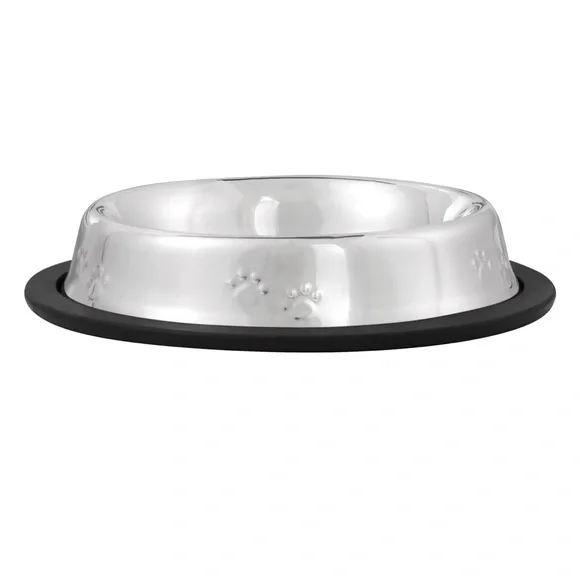 X6 Frisco Non-Skid Cat / Dog animal Stainless Steel Bowl, Small: 1 cup