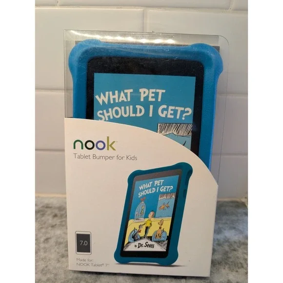 Brand New Barnes & Noble Microfoam Nook Tablet Bumper For Kids 7