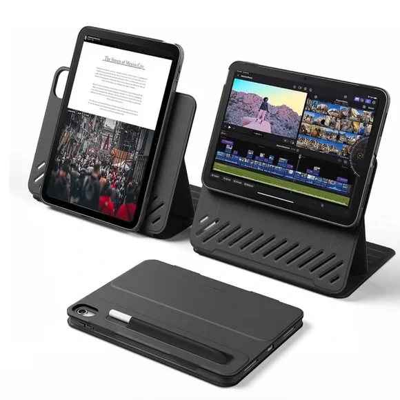 ESR For IPad Air 11 Inch Magnetic Tablet Case - Black