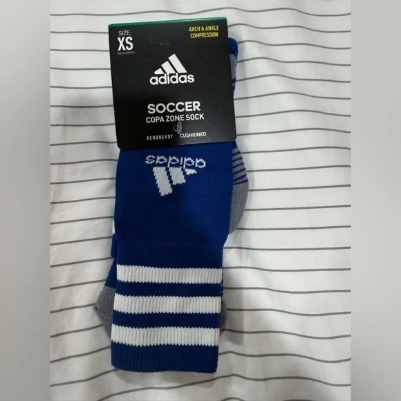 ADIDAS Soccer Socks Youth Boys & Girl Size XS