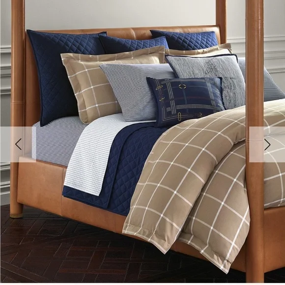 Ralph Lauren Modern Equestrian Duvet Cover King Size
