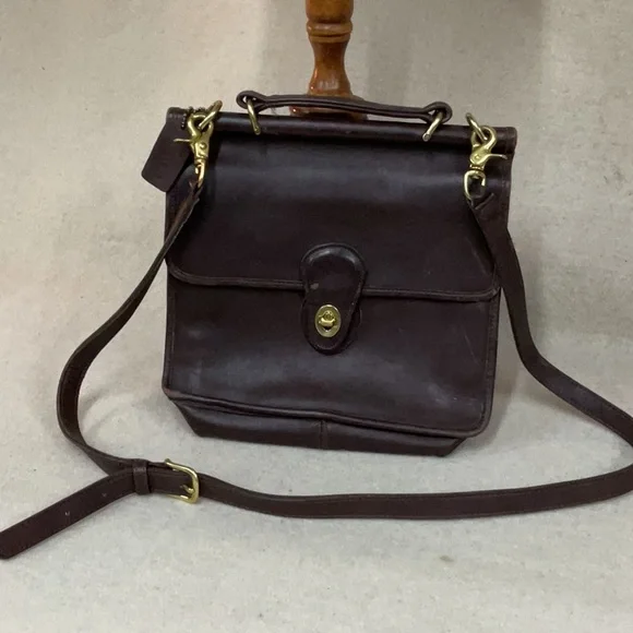 This Bag Is Not available Classic Brown Coach Leather Men's Bag