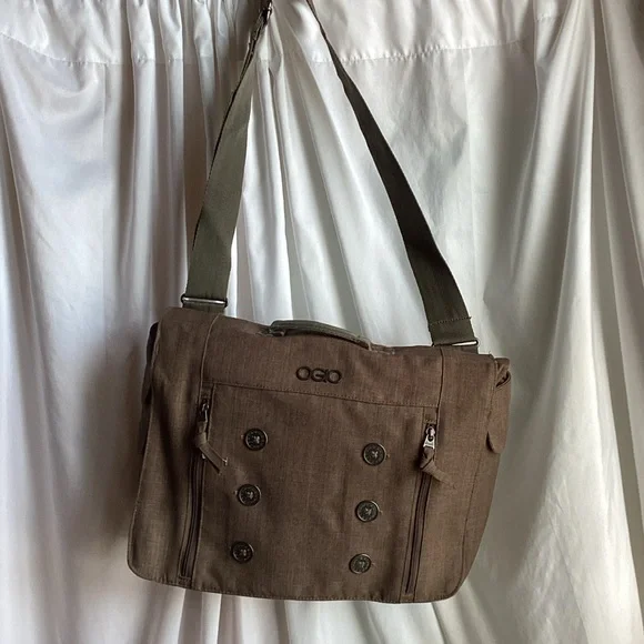 OGIO Classic Brown Messenger Bag