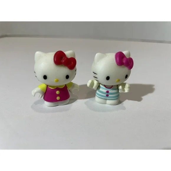 MEGA Bloks Hello Kitty Mini Figure Lot of 2 Sanrio