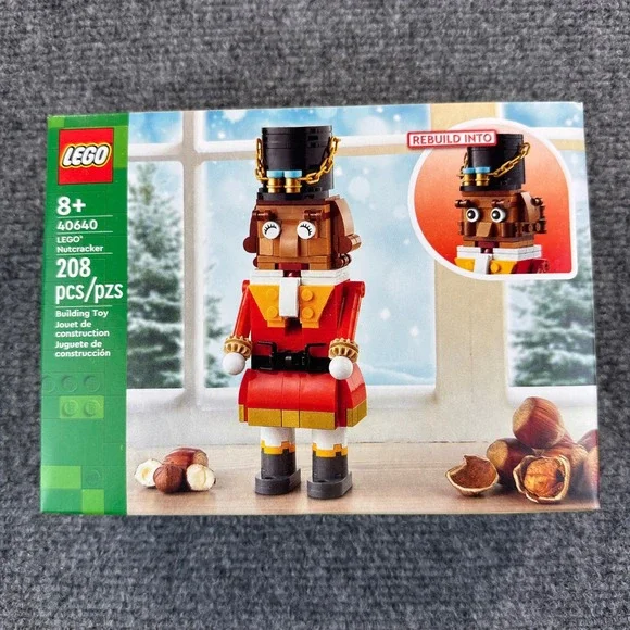LEGO‎ Nutcracker Set 40640 8+ 208 PCS Holiday Christmas Building Toy Retired