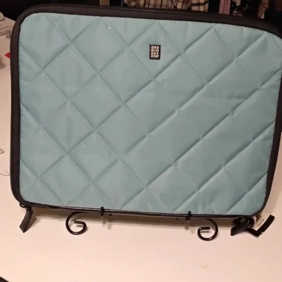 Ordning & Reda Quilted Nylon Tablet Case Turqouise