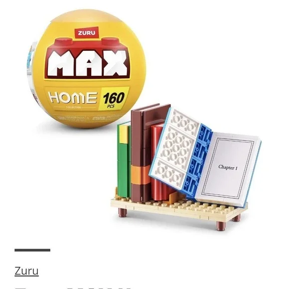 NEW! ZURU MAX Premium Home Collection ~ BOOKS (160 pieces)‎