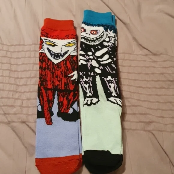 Disneys The Nightmare Before Christmas Character Socks (Youth Size)