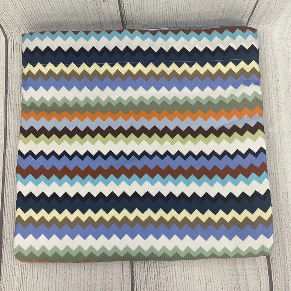 Missoni Duvet Cover KING Valparaiso Multicolor Chevron Zig Zag Italian Quality