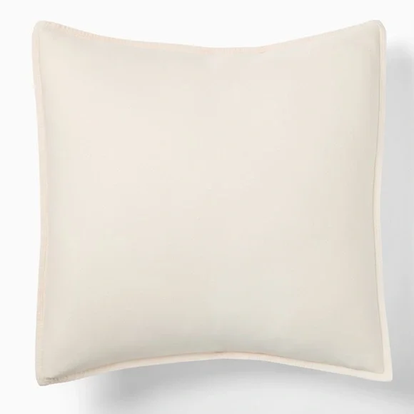 West Elm Brushed TENCEL™ Twill Euro Sham Birch