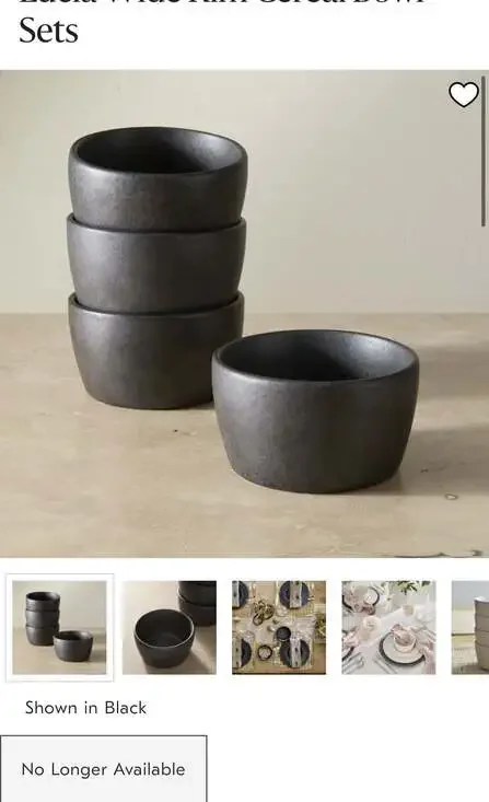 Lucia Bowls by west elm