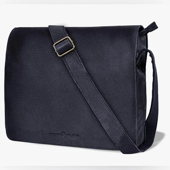 ANTONIO VALERIA Albert Premium Leather Messenger Bag for Men