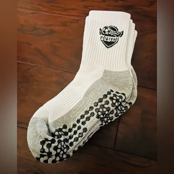 Football/Soccer Youth Custom Grip Socks- 5 Pairs NWOT