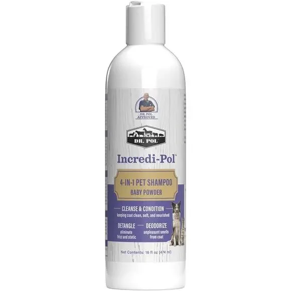 Dr. Pol Incredi-Pol 4-in-1 Pet Shampoo