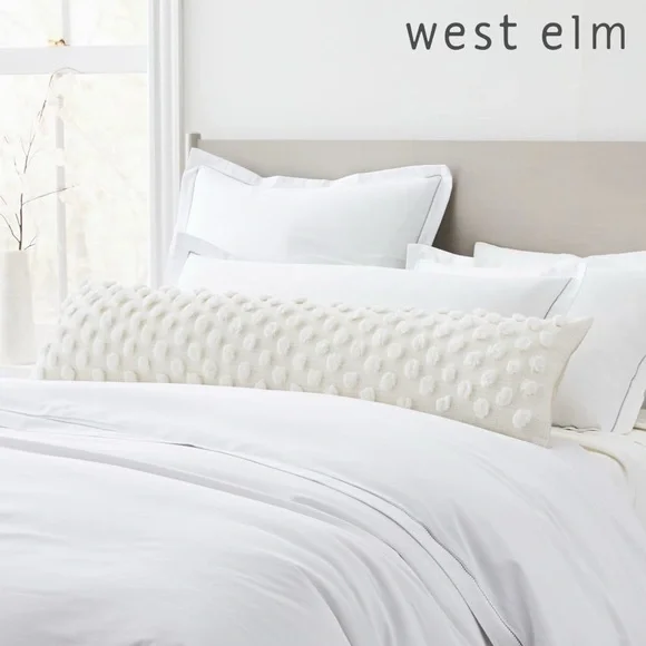 West Elm Candlewick Oversized Lumbar Pillow Cover