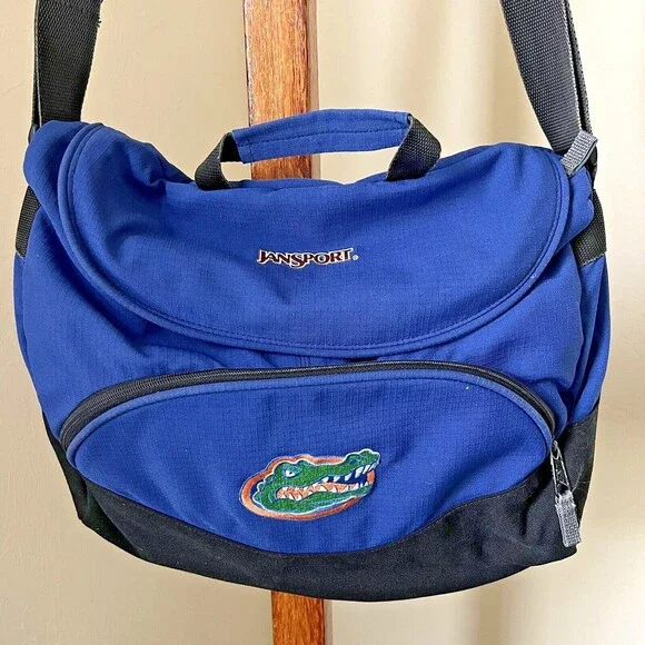 JANSPORT Shoulder Bag Messenger Laptop Tote FLORIDA GATORS UF