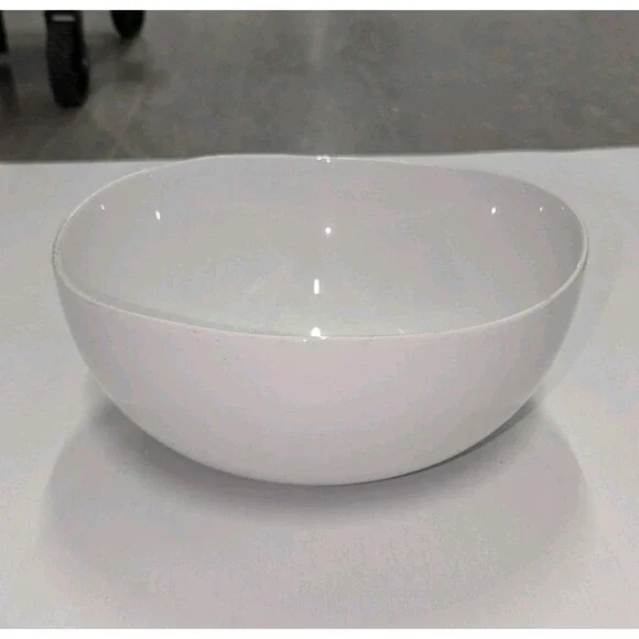 Minimalist Modern White Porcelain Serving Bowl West Elm 11