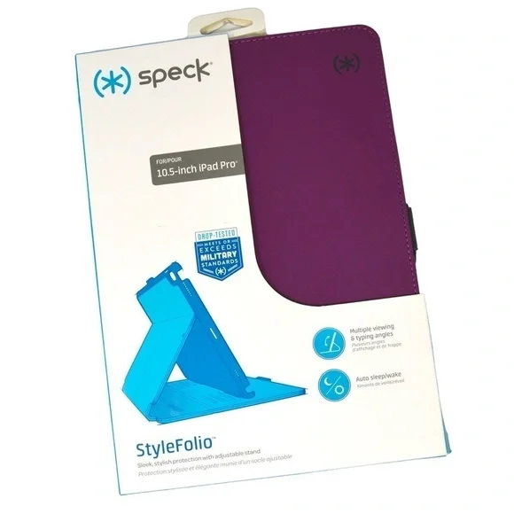 Speck Balance Folio Case for iPad Pro 10.5‎ Inch Berry Red/Purple NEW