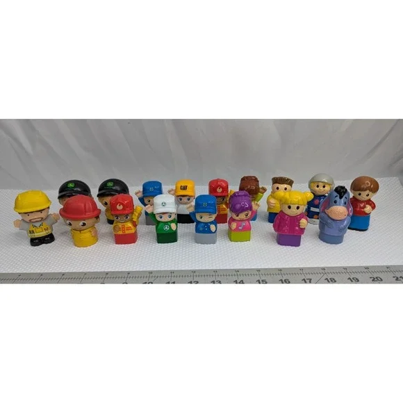 Mega Bloks Figure Lot Eeyore Boys Girls John Deere