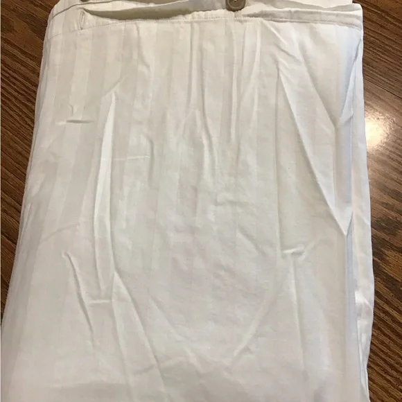 Cream colored Duvet Cover with wooden buttons full of/ queen 96x76 100% cotton