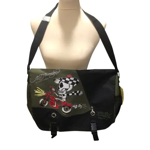 Ed Hardy original “Speedy Skeleton