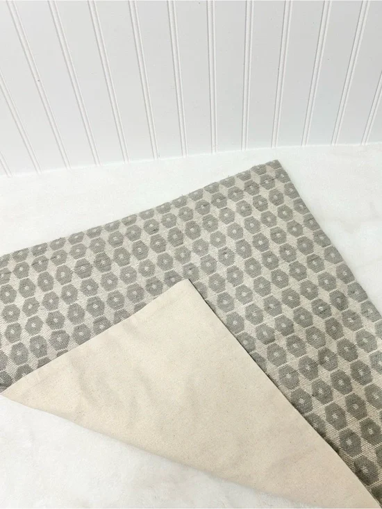 West Elm honeycomb silk pillow cover