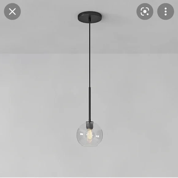 WEST ELM Sculptural Single Pendant