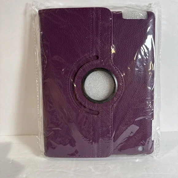 iPad‎ Case for 2nd 3rd 4th Gen (2011-2012), Smart Cover | Rotating Stand Purple