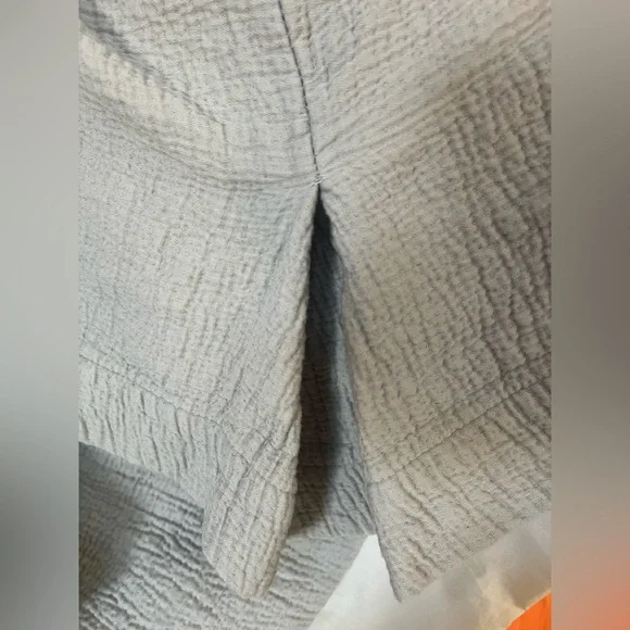West Elm Textured king Bedskirt