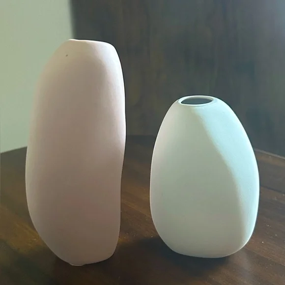 West Elm Blush and Ivory Bud Vases!