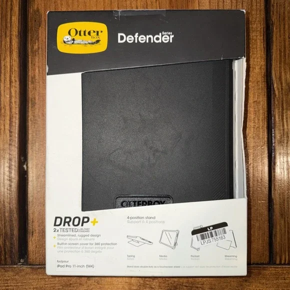 OtterBox Defender Case for Apple‎ iPad Pro 11-inch (M4 M5) - Black NEW OPEN !!!