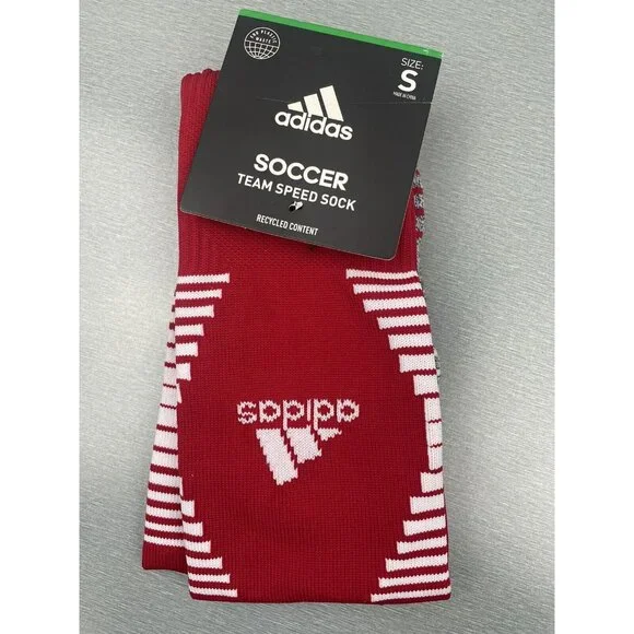 Youth ADIDAS SOCCER SOCKS TEAM SPEED SIZE SMALL 13C-4Y