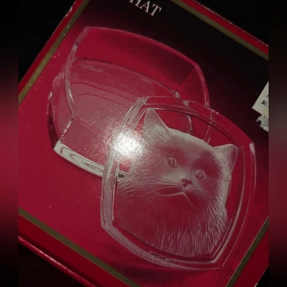 Crystal Cat Trinket Box