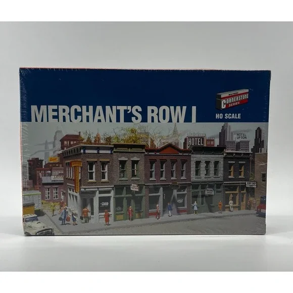 Walthers Cornerstone #933-3028‎ Merchants Row I - HO Scale Kit