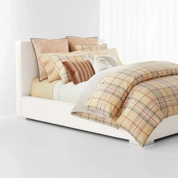 Lauren Ralph Lauren Jackson Plaid Reversible Duvet Cover Set Shams