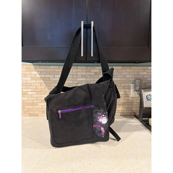 WWE Undertaker Messenger Laptop‎ Bag Purple Black