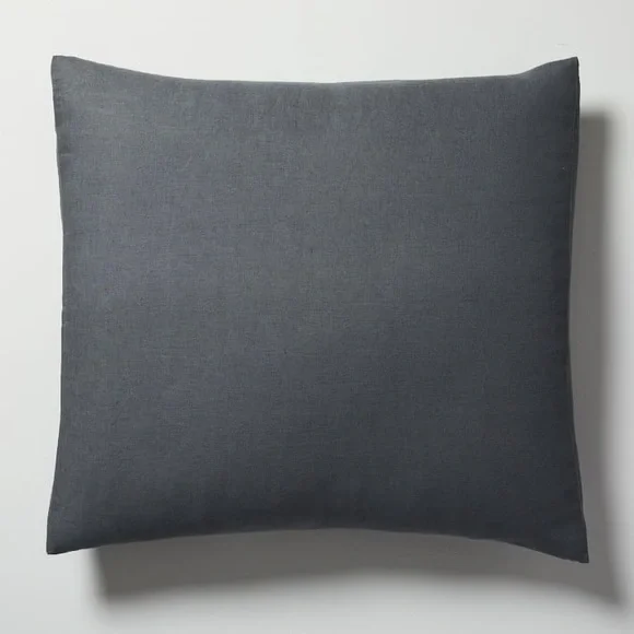 West Elm European Linen Euro Shams: set of 2