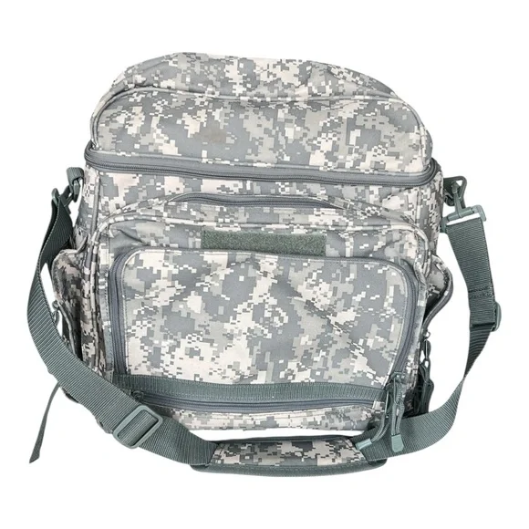 Tactical ACU Digital Camo Messenger Backpack - Multi-Pocket Range Bag