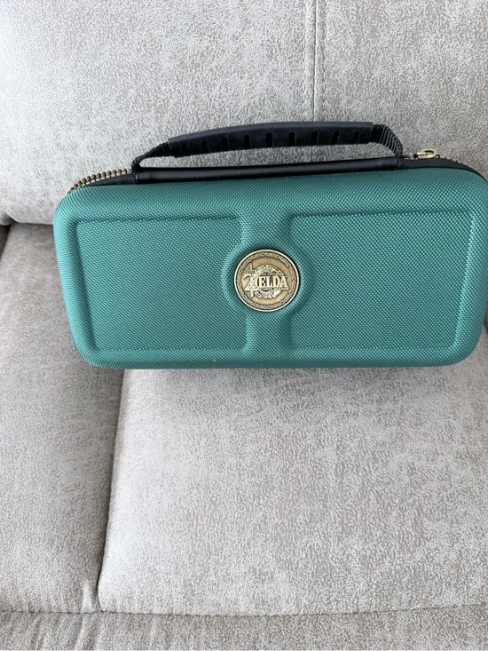 The Legend of Zelda Teal Travel Case for Nintendo Switch