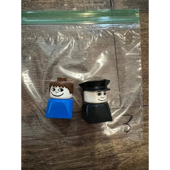 LEGO Duplo‎ Figures Person Blue and Black