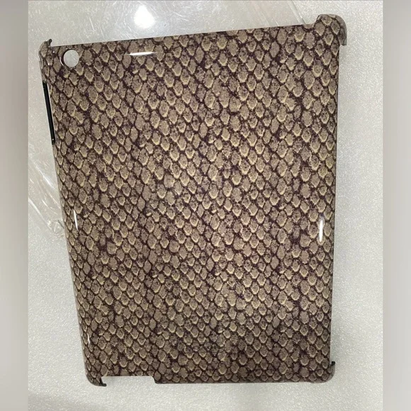 Coach New York Snakeskin Print iPad Mini Case New In Opened Box
