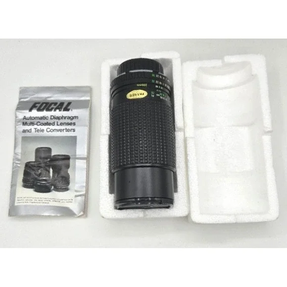 Focal 80-200mm f/4.5 One Touch Macro Focus Zoom Lens for Minolta MD Mount